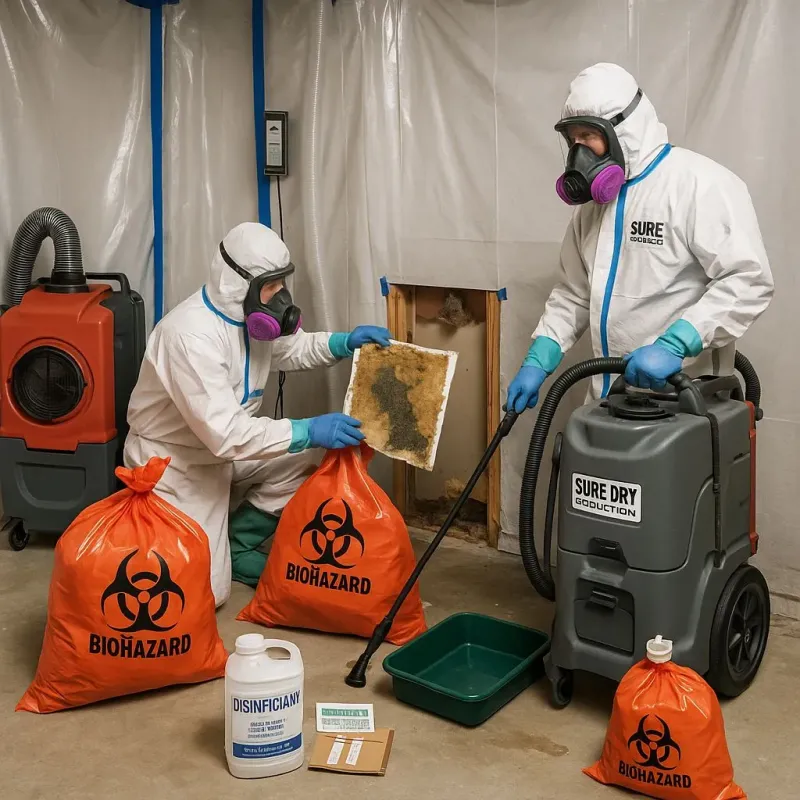 Contaminated Water Handling Protocols process in Woodhaven, MI